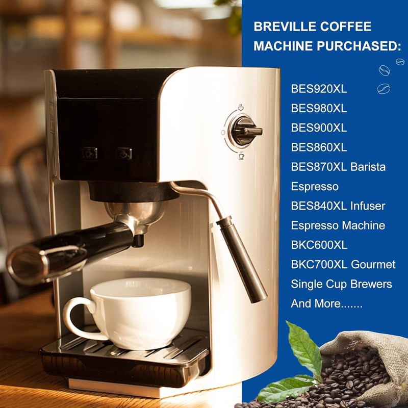 6 Pack of Charcoal Filters for Breville Espresso Machines - Fresh Taste gallery