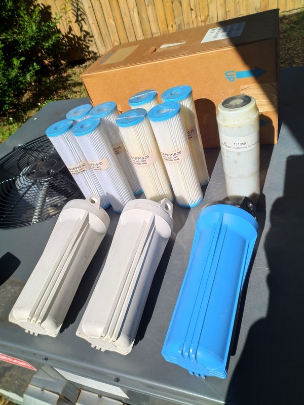 10″ x 2.5″ Whole House Water Filter Housing Filtration System for Home RV Water