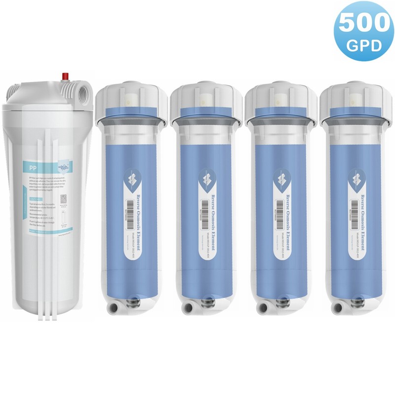 500 GPD RO Membrane Maple Syrup Reverse Osmosis System Water Filter Housing Kit gallery