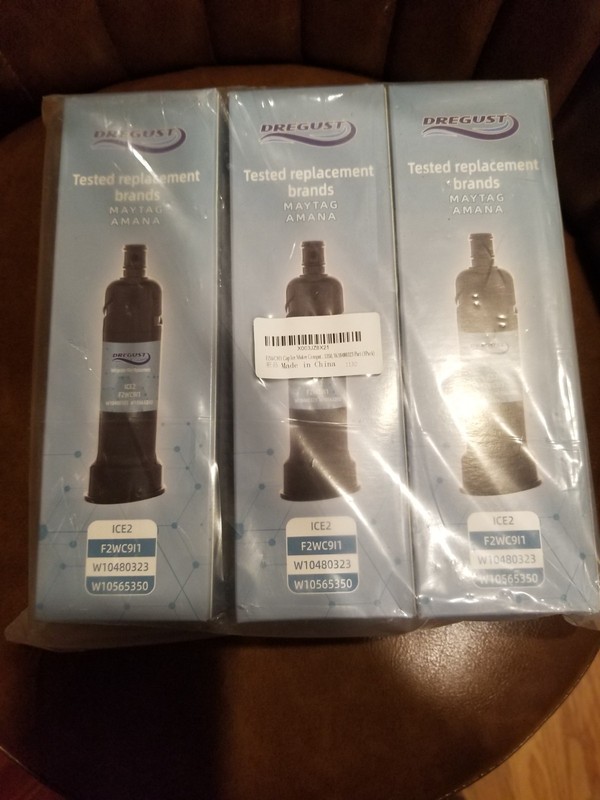Dregust Tested Replacement Brands Maytag Amana 3 (three) Filters – NEW