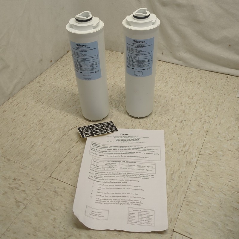 2 Pack 51300C Replacement water filter for Elkay 51300C EWF3000 Filter