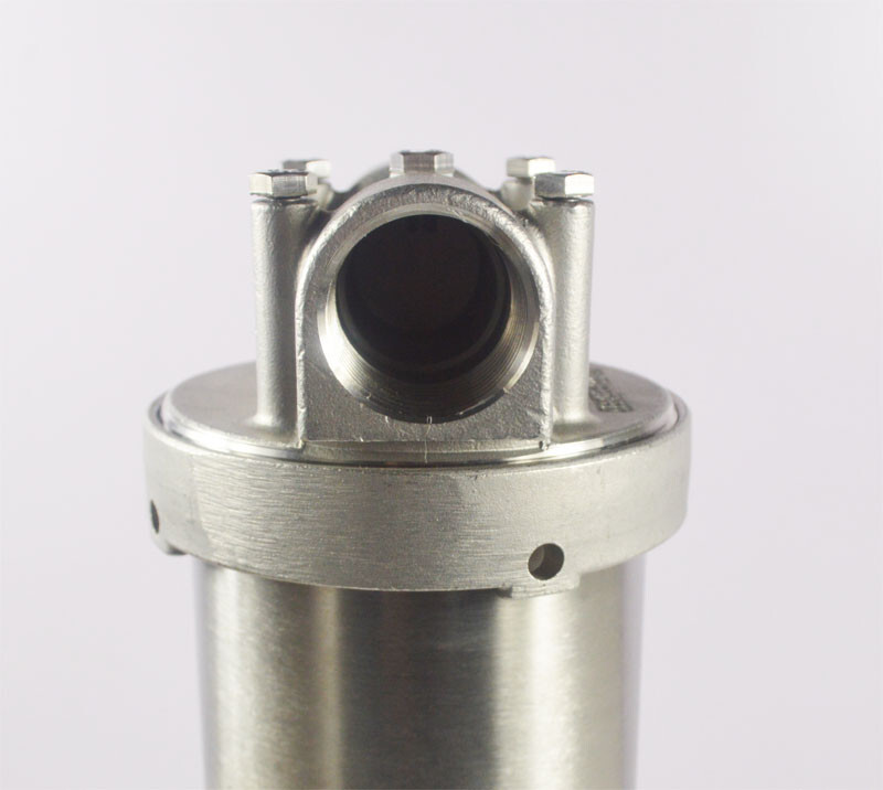 Stainless steel Filter Housing W/Bracket&Wrench pin for 20" Cartridges 3/4" NPT gallery