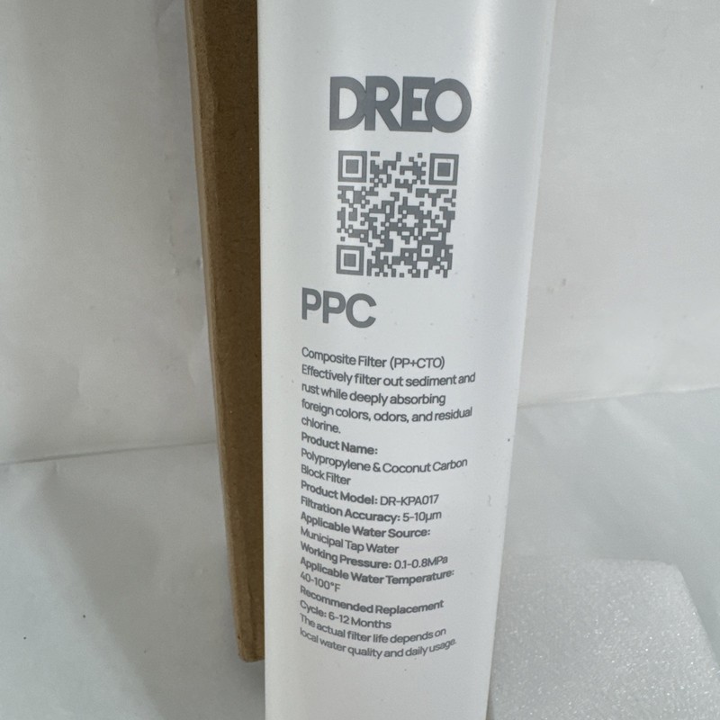 DREO PPC Cartridge for Water Filter WF511, New Free Shipping gallery