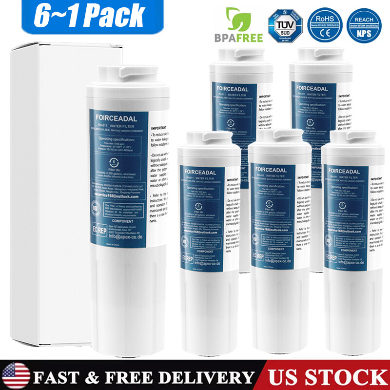 1-4X Refrigerator Water Filter For Maytag 4396395 UKF8001 UKF8001AXX-200 UKF9001 gallery