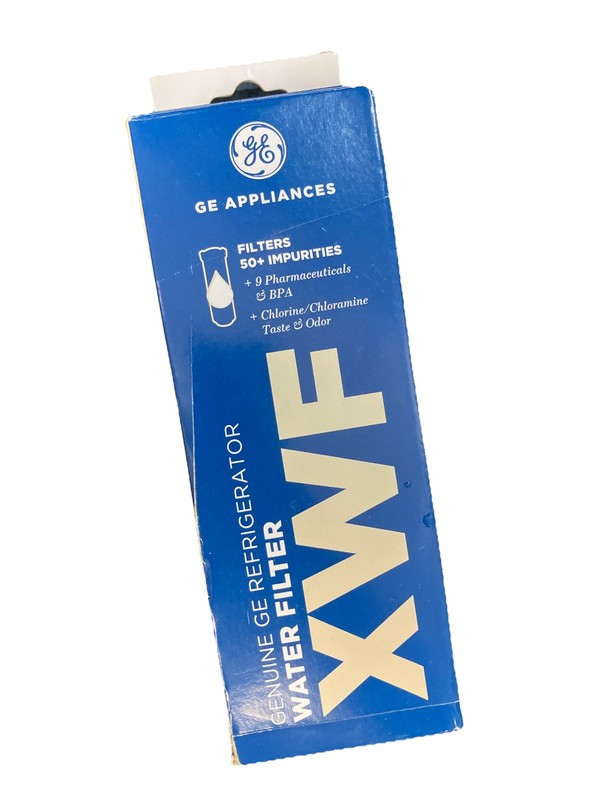 GE Appliances Genuine OEM XWF Refrigerator Water/Ice Filter For 50+ Impurities