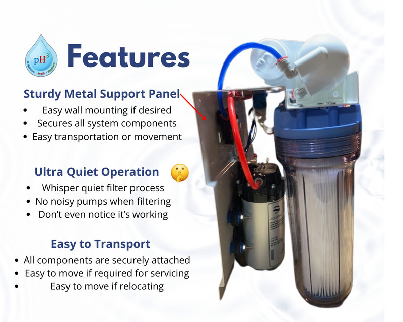 Esperer.H2O ES-2000 Hydrogen Water Generator/Ionizer W/ 150 GPD Reverse Osmosis gallery