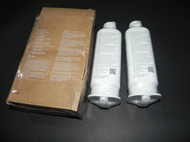 Samsung Genuine Refrigerator Water Filter HAF-QIN/EXP 2 Pk DA97-17376B Sealed #3 gallery