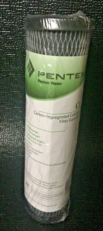 Pentek C1 Activated Carbon-Impregnated Cellulose, 5 Mic. 155002-43 SEALED NOS