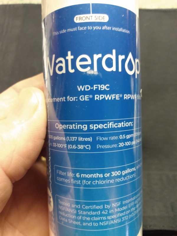 waterdrop wd-f19c replacement for ge rpwfe rpwf filters gallery