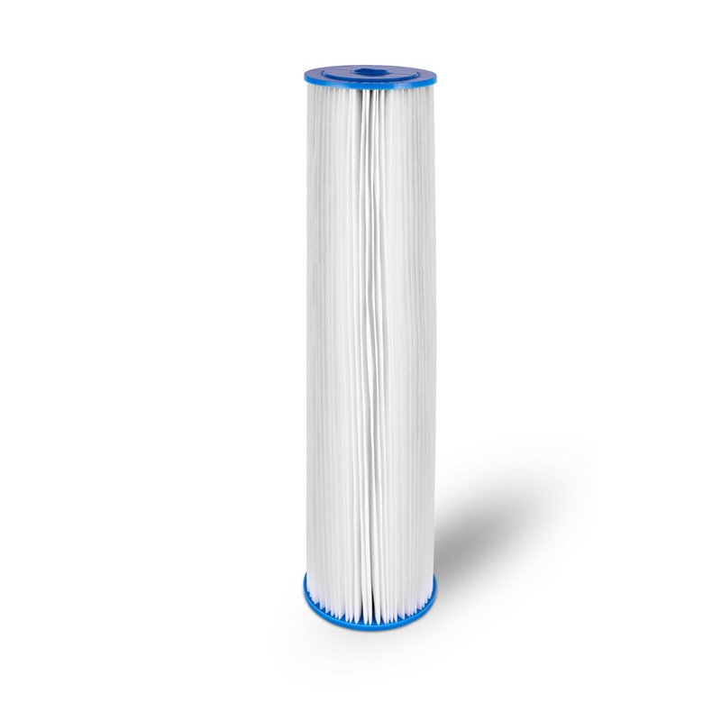 2 Big Blue Pleated Washable (5 Micron) Sediment Filters 20" Big Blue Housing gallery