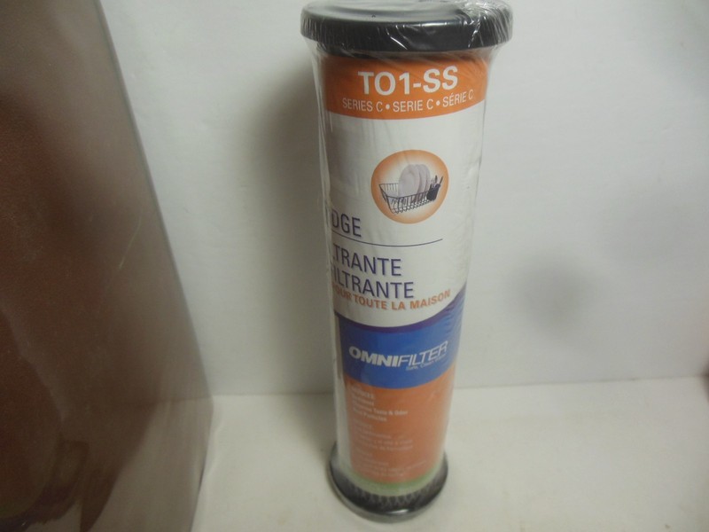 OmniFilter T01-SS Series C Whole House Carbon Wrapped Water Filter 5 Micron