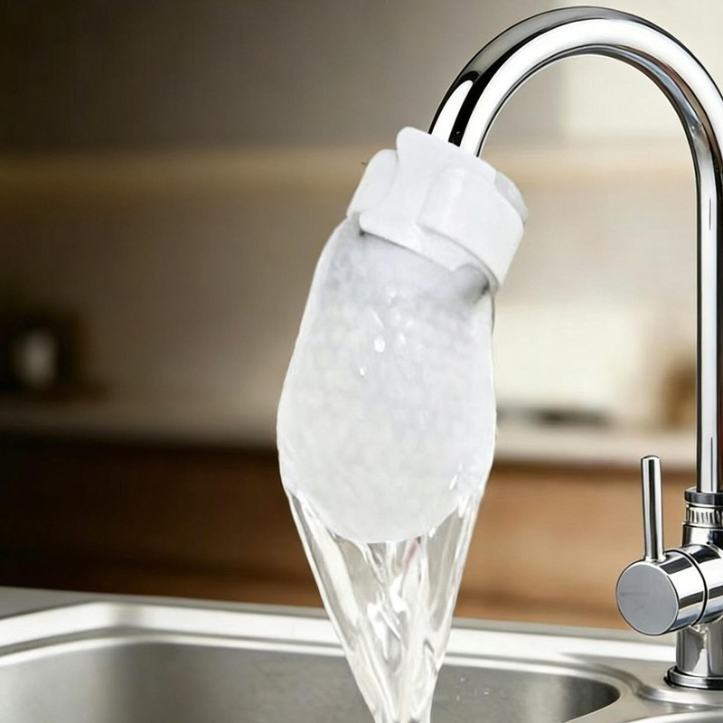 100PCS Cotton Filter Bag For Faucet, DIY Faucet Filter Cotton Bags Water Filters gallery
