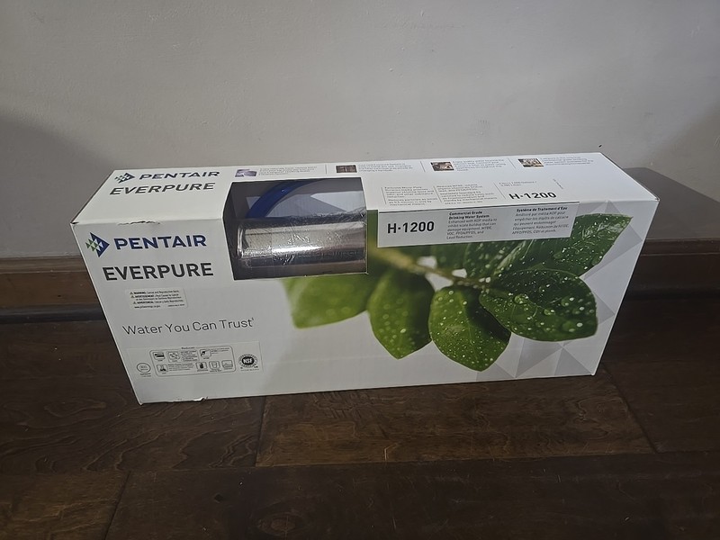 Pentair Everpure H-1200 Water Filter System New In Box