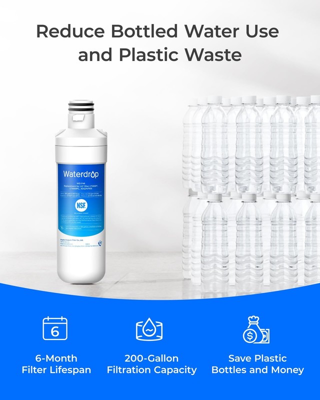 Refrigerator Water Filter LT1000PC For LG Air Filter LT120F 3 Combo gallery