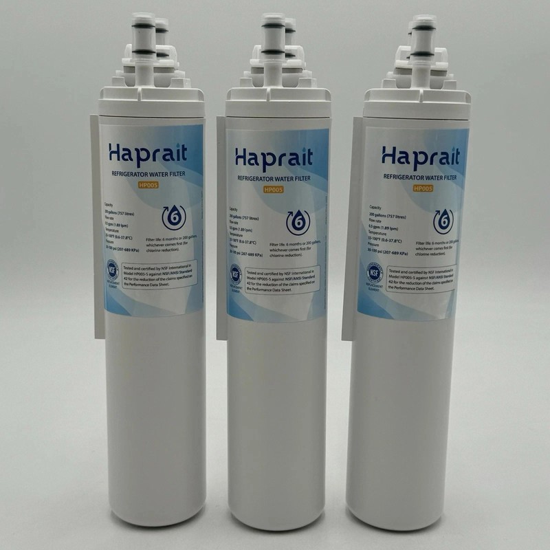 New 3 Pack Haprait HP005 Water Filter for Frigidaire ULTRAWF Pure Source Ultra