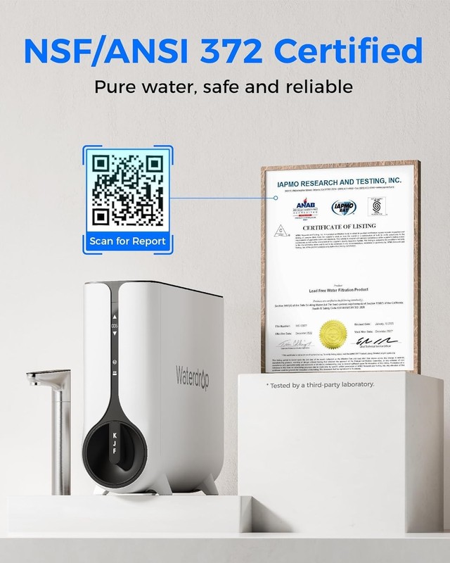 Waterdrop KJ600 Instant Hot Water Dispenser RO Systems-Certified Refurbished gallery