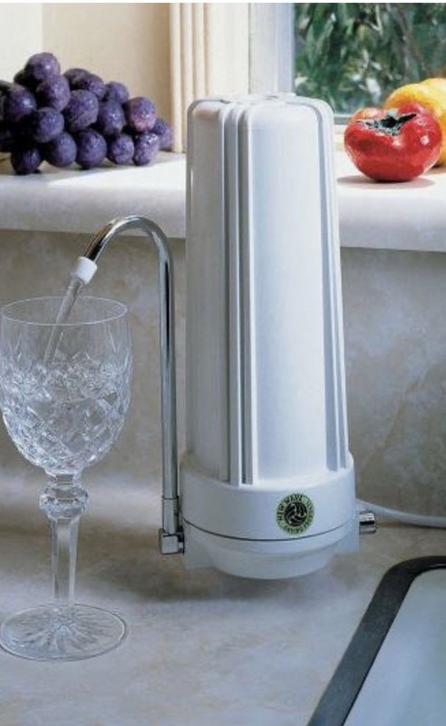 New Wave Enviro 10 Stage Plus Countertop Water Filter System - White