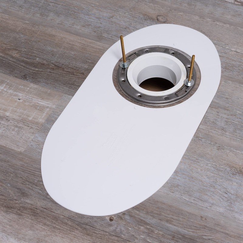 1 PCS 31259 Round Nose Toilet Base Plate White Bathroom Replacement Fixture gallery
