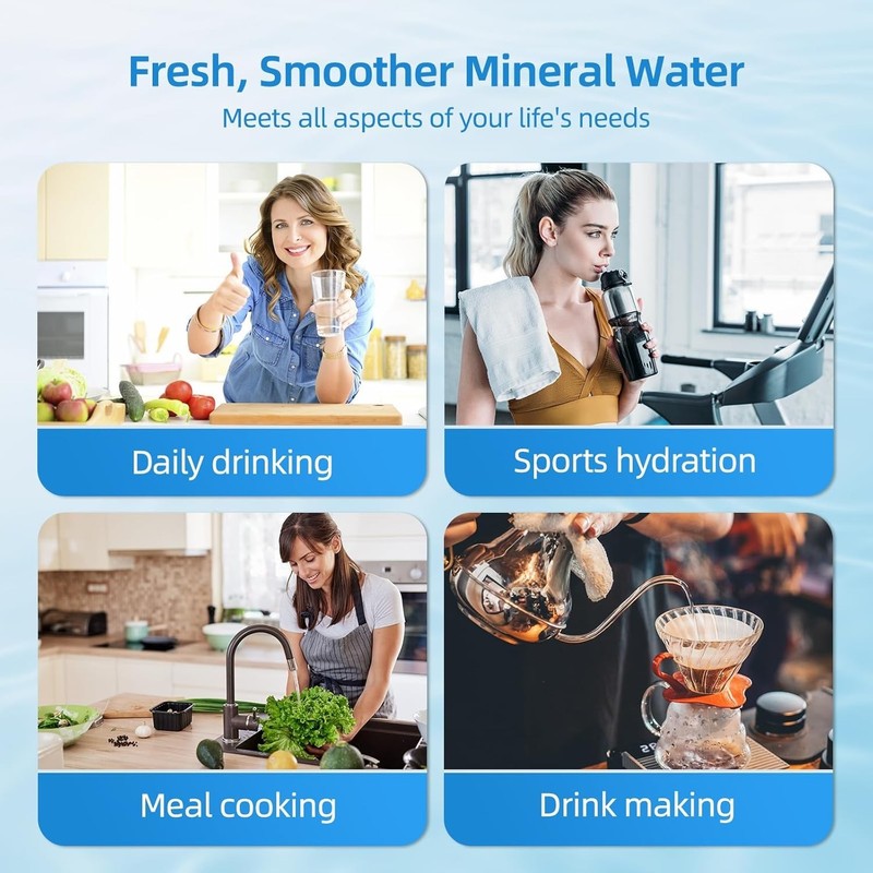 Under-Sink Alkaline Remineralization Filter | Pure Taste & 1000 Gallon Capacity gallery
