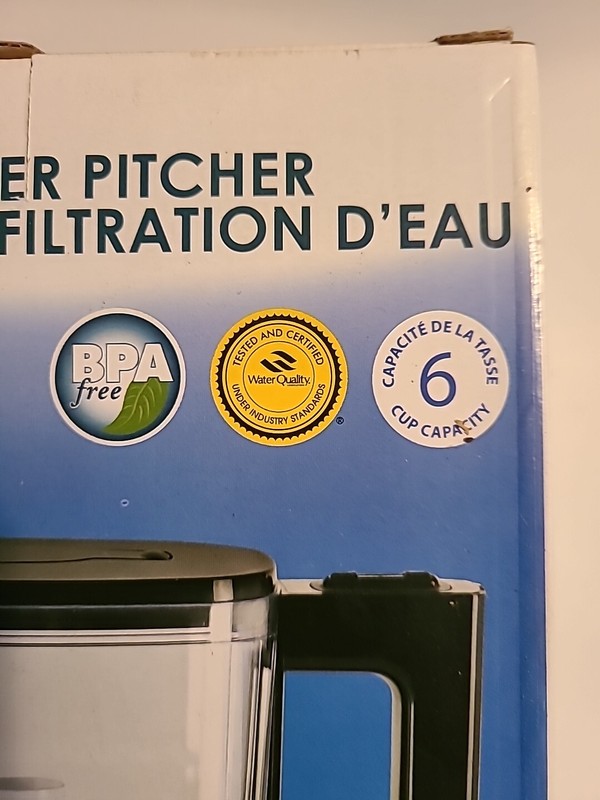 Vitapur VWP2566BL Water Filter Pitcher New in Box gallery