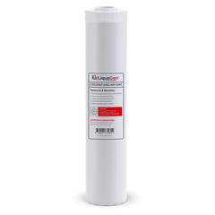 LiquaGen 4.5” x 20” GAC/UDF Filter Cartridge – Chlorine, Taste & Odor Reduction