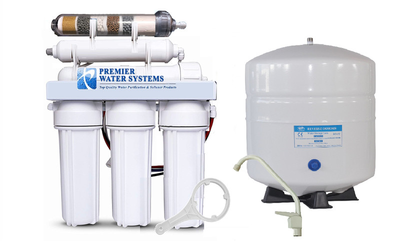 PREMIER RO Reverse Osmosis Water Filtration System 150 GPD Alkaline Ionizer -ORP