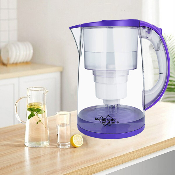 Water Filter Pitcher,12-Cup Large Water Purifier Reduce TDS BPA-Free Replacement gallery