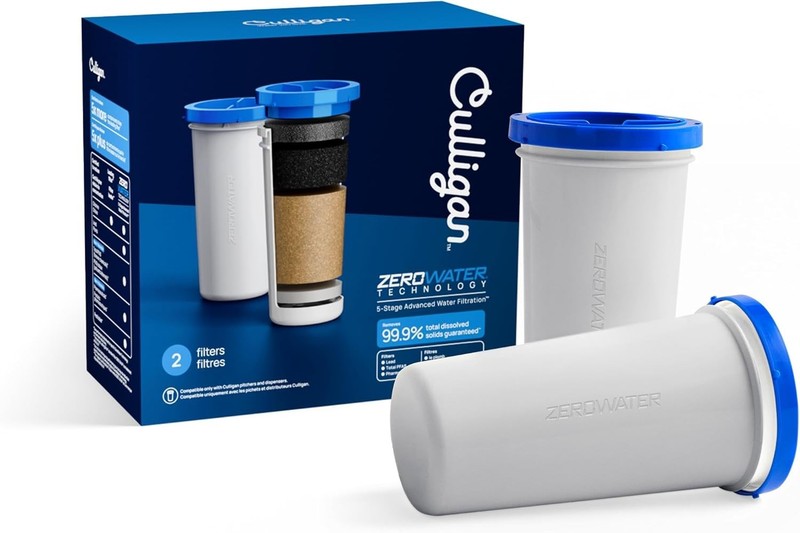with ZeroWater Technology Replacement Filter 2-Pack, 5-Stage Advanced Water F... gallery