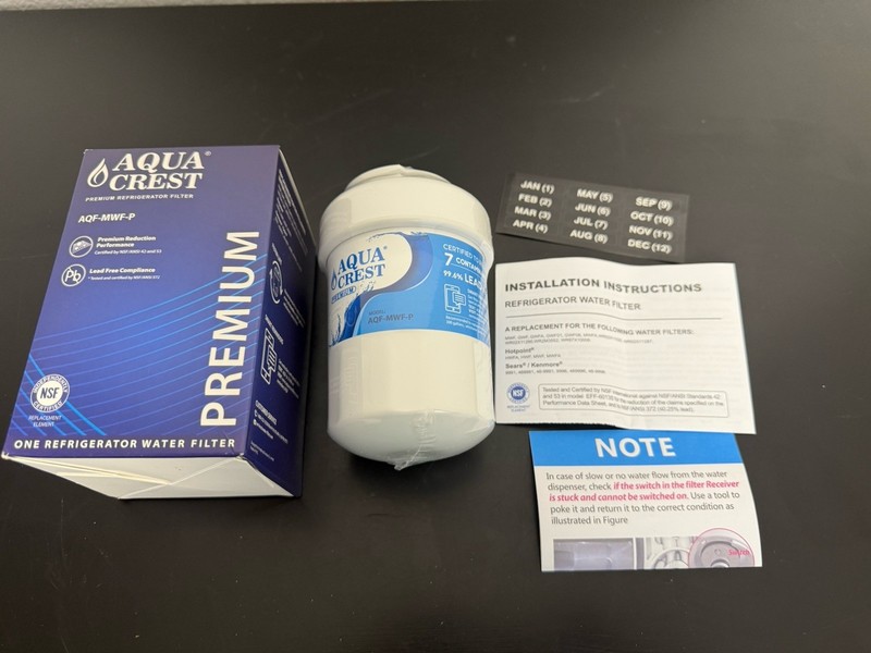 Aqua Crest AQF-MWF-P Premium Refrigerator Water Filter gallery