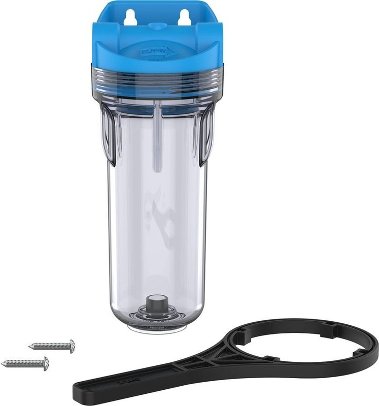 Pentair Omnifilter WH5 Filter Housing, 10″ Standard Clear Sump 3/4″ NPT Inlet
