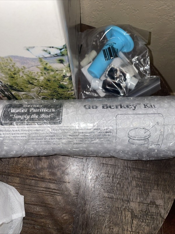 Go Berkey Water Filter Kit with Black Berkey Purification Element Filter 1 Qt gallery