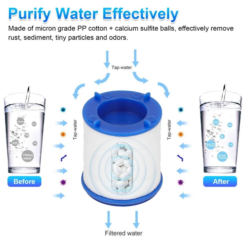 Faucet Water Filter Tap Filtration Kitchen Bathroom Sink Mount Purifier System gallery