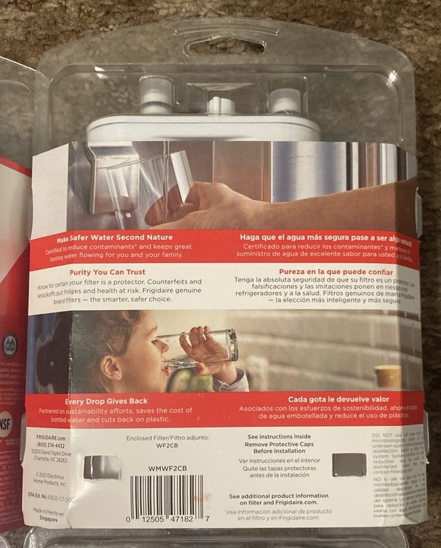4 Pack - New Frigidaire PureSource2 Water Filter Model WF2CB gallery