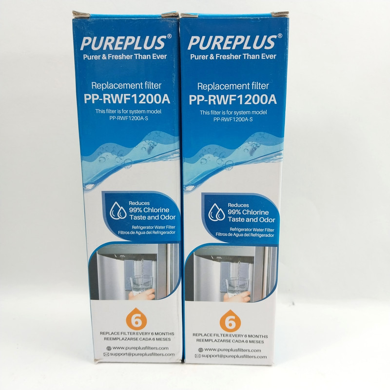 2x PUREPLUS PP-RWF1200A Replacement Water Filter – Free Shipping