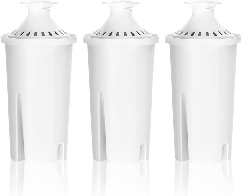 6 Water Filter Pitcher Pack NSF Certified Chlorine Reduction Brita Classic gallery