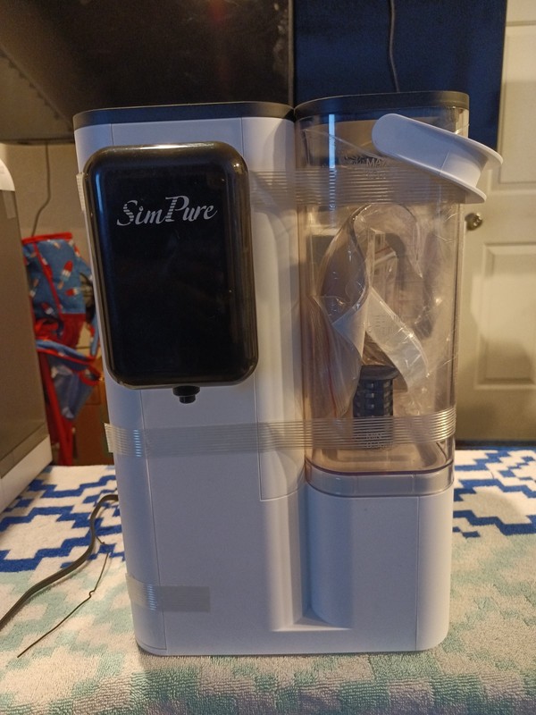 SimPure Y9T UV Countertop Reverse Osmosis Water Filter, 300 GPD 6 Stage No Box