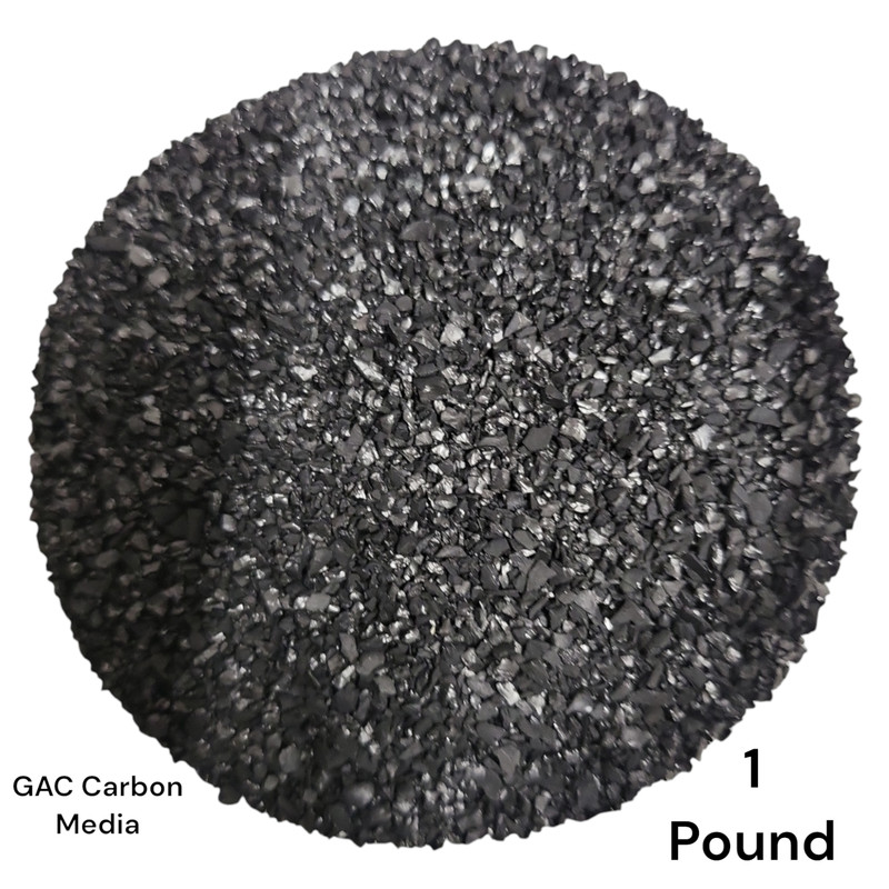 Granulated Activated Carbon Water Filter Media made of coconut shell (1 lbs.)