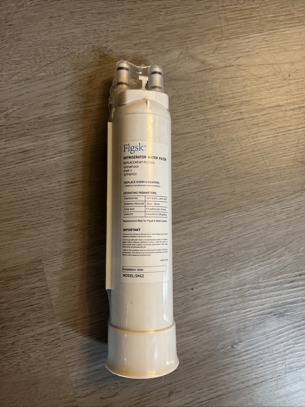 Fridge Water Filter Replacement Model SK62 Compatible W FPPWFU01, PWF-1, EPPWF01