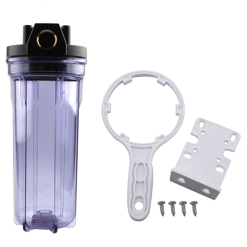 Whole House Water Filter Housing Assembly Kit 3/4" Inlet for 10"x2.5" Sediment gallery