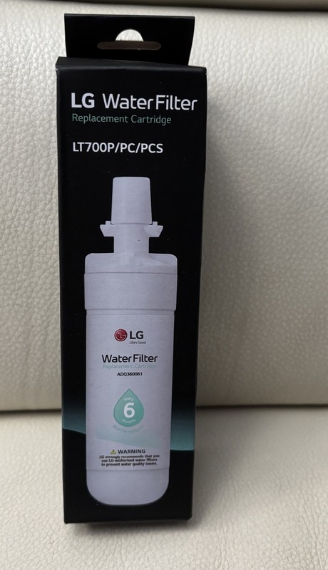 Genuine LG Refrigerator Water Filter LT700P/PC/PCS ADQ360061 Sealed