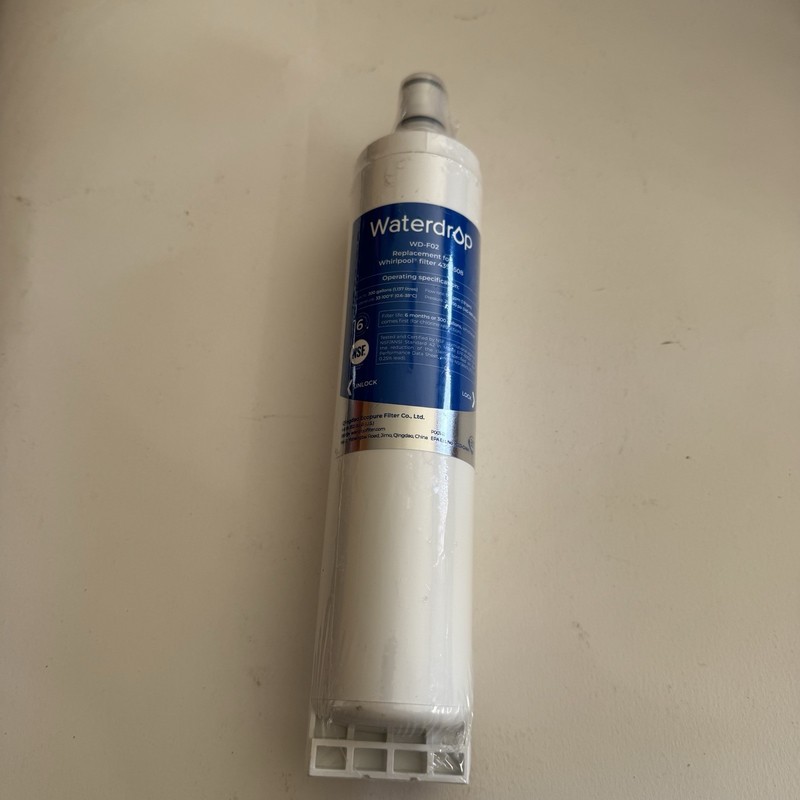 Waterdrop WD-F02 Water Filter Replacement for Whirlpool 4396508 New E51