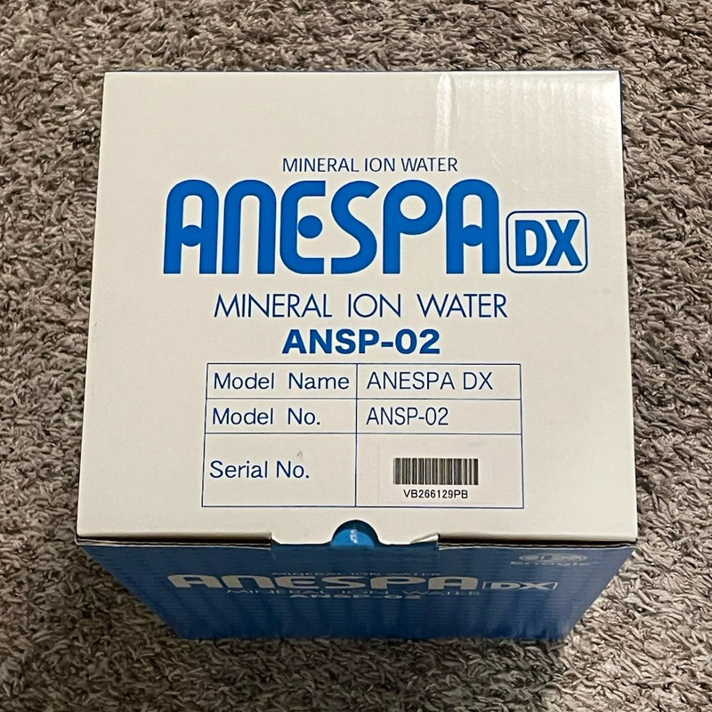 Enagic ANESPA DX Mineral Ion Water Filter ANSP-02 Blue/White