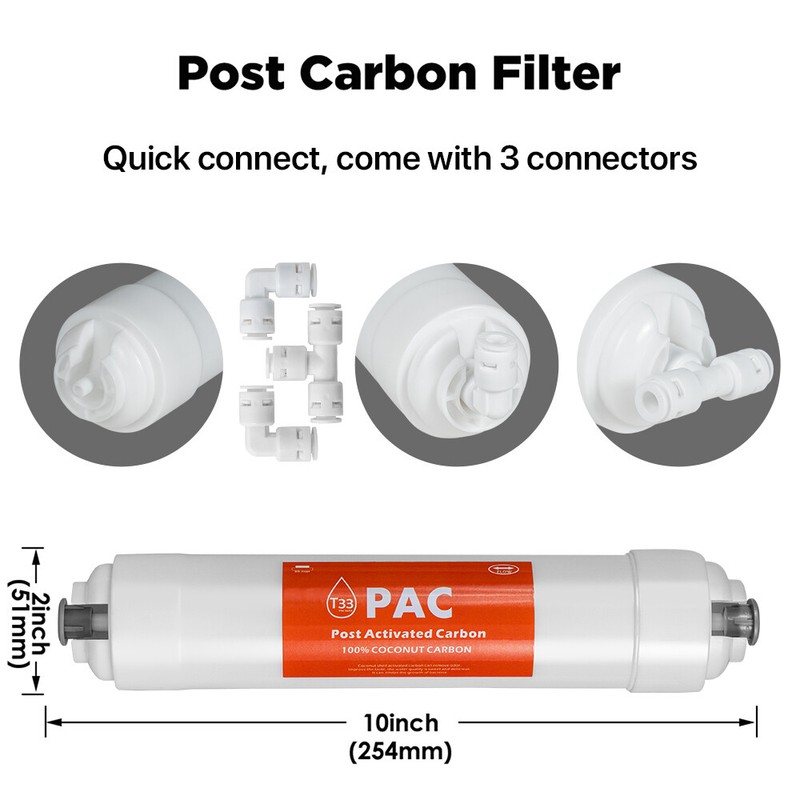 5 Stage Reverse Osmosis System Water Filter RO Membrane Replacement Set 5-Pack gallery