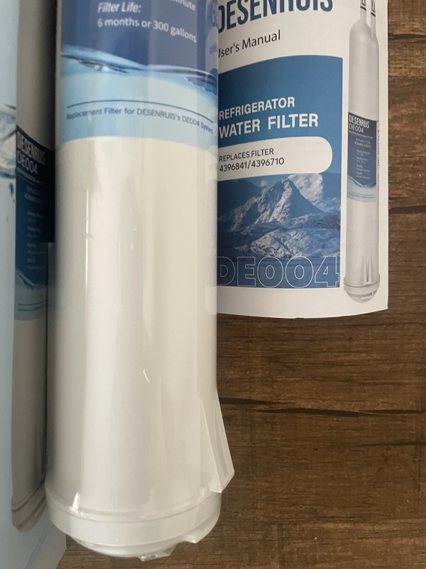 DESENRUIS Refrigerator Water Filter DE004 Brand New Sealed In Box gallery