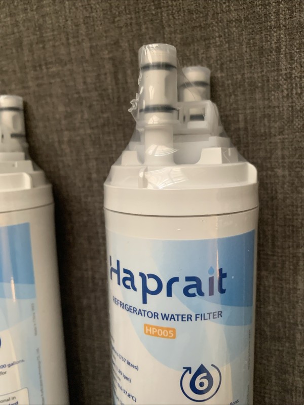 Haprait HP005 Refrigerator Water Filter Replacement for Kenmore Frigidaire 2 Pk gallery