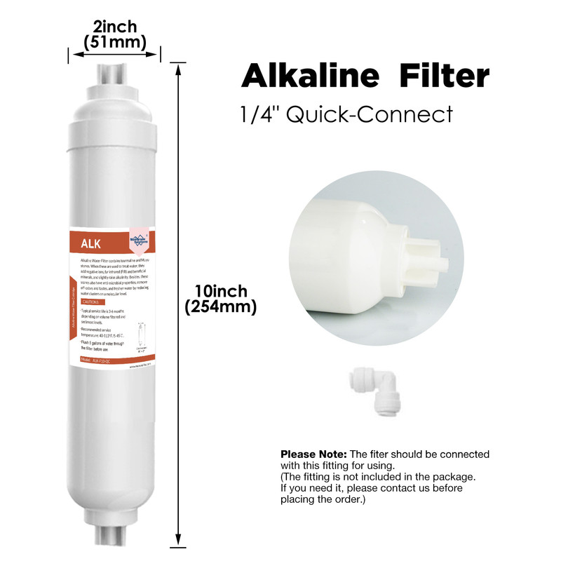 1-50 Pack PH+ Alkaline 6 Stage Reverse Osmosis Drinking Water Filter Replacement gallery