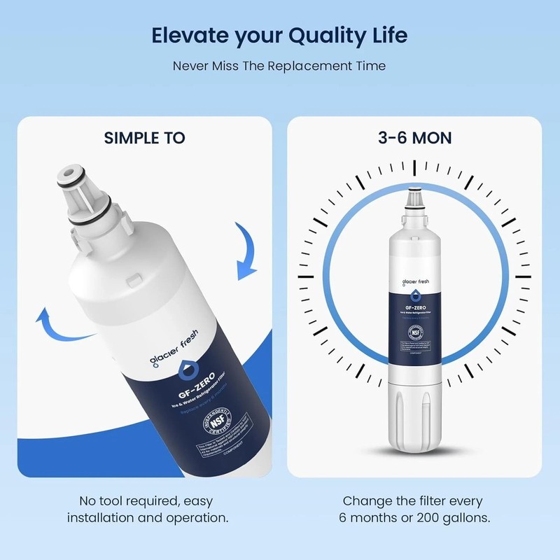 GLACIER FRESH Water Filter Replacement for Sub-Zero 4204490, 4290510, 9030868... gallery