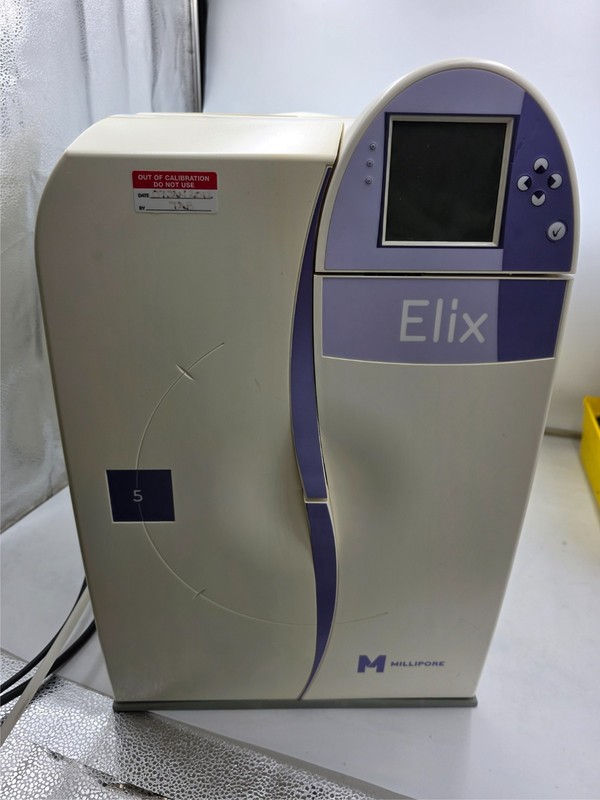 Millipore ELIX 5 ZRX0005T0 Water Purification System Lab W/ 60L Tank