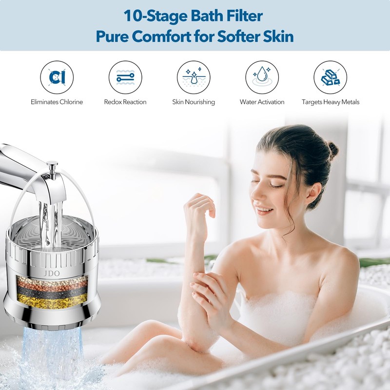 Bath Filter for Tub 2500 Gallon Bathtub Water Filter, Upgraded Large Opening ... gallery