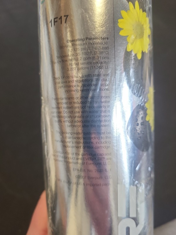 Everpure Water Filter Cartridge Replacement EV-927091 gallery